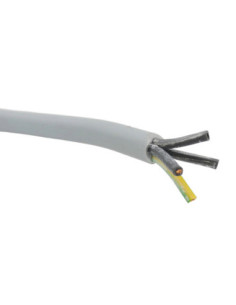 0.75mm² 4 CORE YY CONTROL CABLE GREY SHEATH