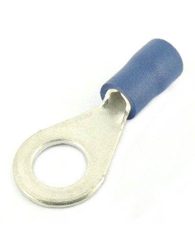 INSULATED BLUE RING TERMINAL 20.0mm STUD x 27.0mm WIDE