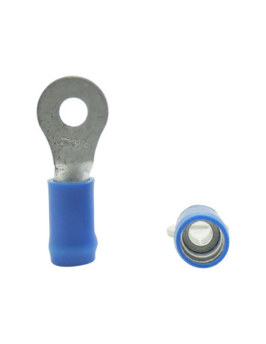 INSULATED BLUE RING TERMINAL 3.0mm STUD x 8.5mm WIDE