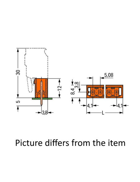  1.0 x 1.0mm Solder Pins for PCB Mounting