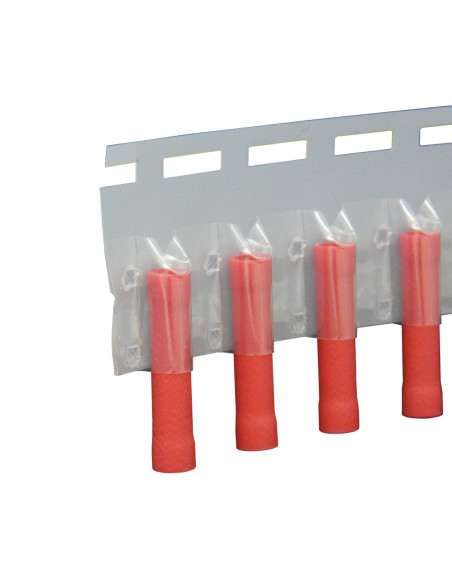 0.5-1.65mm² INSULATED RED BUTT