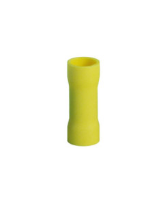 INSULATED YELLOW PARALLEL CONNECTOR 3.4mm int dia