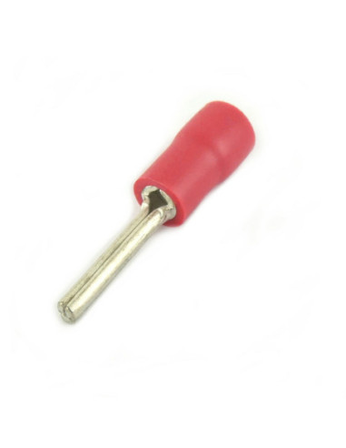 INSULATED RED PIN TERMINAL L:12mm Pin