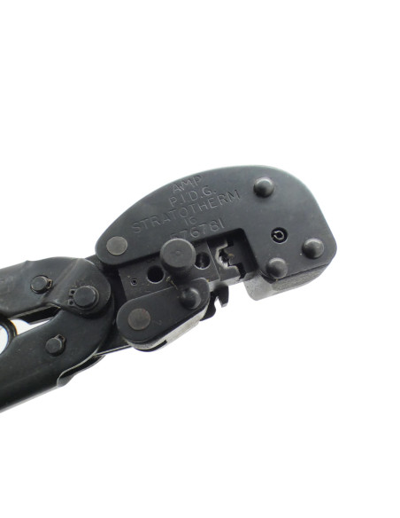 16 AWG HAND RATCHET TOOL FOR PIDG/STRATO-THERM TERMINALS (By AMP) MIL SPEC