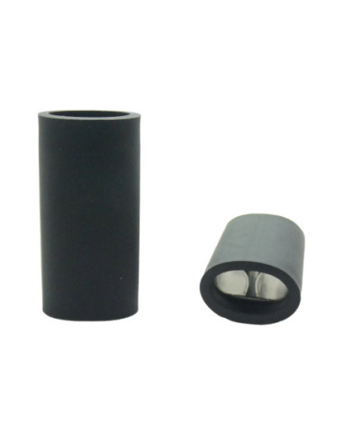 DOUBLE WAY BLACK SNAP CONNECTOR 4.5mm DIAMETER