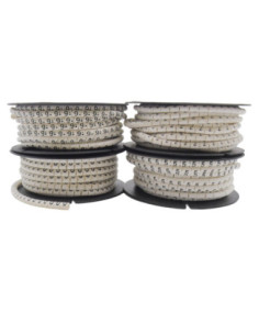 EASY FIT CABLE MARKER SIZE 2.0mm² BLACK ON WHITE LETTER H