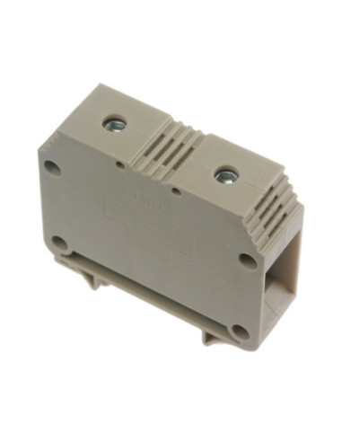70mm² 2-Conductor Through Terminal Block Beige