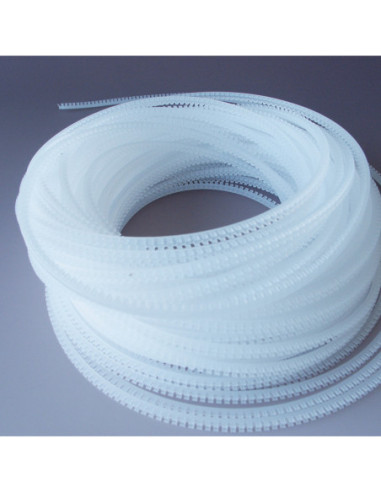 CASTELLATED GROMMET STRIP LOW SMOKE & FUME 2.2mm PANEL THICKNESS POLYOLEFIN GREY