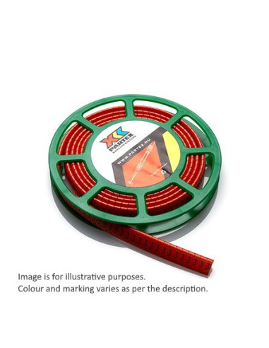 POK10 CABLE MARKER COLOUR CODED NUMBER 1 BROWN