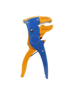 SELF ADJUSTING CABLE STRIPPER 0.5-6mm² WITH ADJUSTABLE STRIP LENGTH AND CUTTER