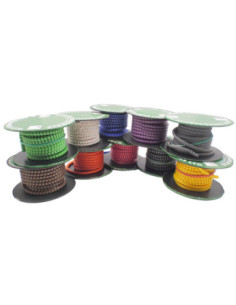 1.4-2.8mm CABLE MARKER COLOUR CODED NUMBER 8 GREY