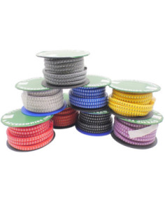 2.5-5.0mm CABLE MARKER COLOUR CODED NUMBER 3 ORANGE