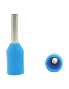 0.75mm² Cable Size BLUE CORD END FERRULE 6mm Pin Length
