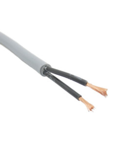 0.75mm² 2 CORE YY CONTROL CABLE Number Coded Black Cores