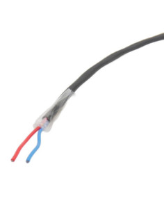Def Stan 61-12 Part 4 Unscreened Cable 7/0.2mm 2 Core Black