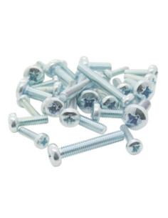 MACHINE SCREW POZI PAN HEAD DIN 7985Z BRIGHT ZINC PLATED M2 x 10mm