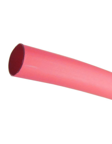 6.4-3.2mm 2:1 RATIO HEATSHRINK RED CUT TO 15cm PACK OF 20