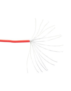 0.5mm² Def Stan BS4808 Equip Wire 16/0.20 Type 2 White/Blue 2