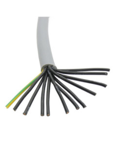 0.75mm² 12 CORE YY CONTROL CABLE GREY SHEATH