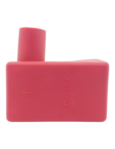 BATTERY TERMINAL COVER LEFT ANGLE RED FOR 70mm² TERMINALS