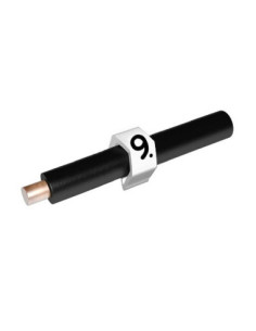 0.7-1.8mm CABLE MARKER COLOUR CODED NUMBER 9 WHITE