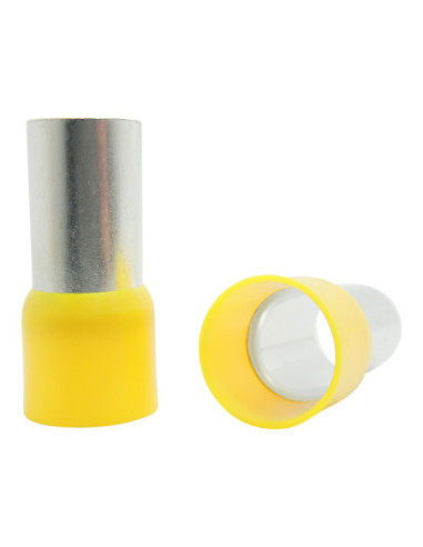 70mm² Cable Size YELLOW CORD END FERRULE 21mm Pin Length