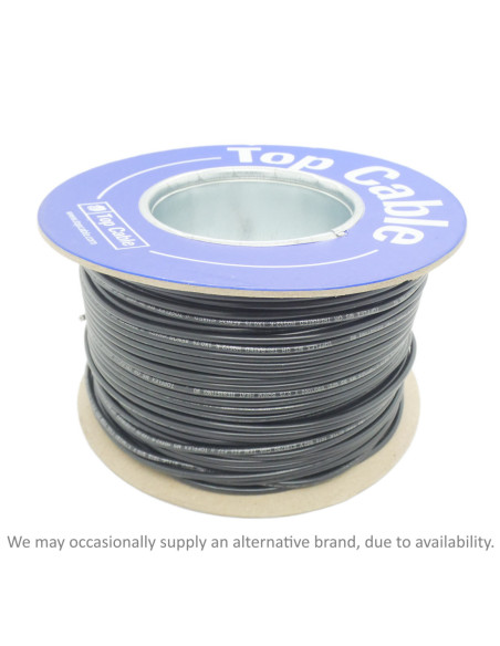 50mm² TRI RATED CABLE BLACK PVC SHEATH TEMP 105°C