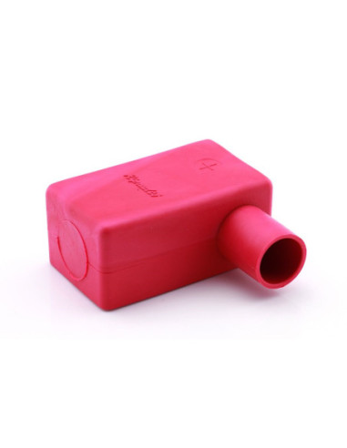 BATTERY TERMINAL COVER RIGHT ANGLE RED FOR 70mm² TERMINAL