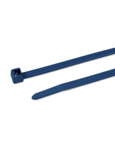 150mm x 3.5mm CABLE TIES METAL DETECTABLE FOR FOOD IND. BLUE
