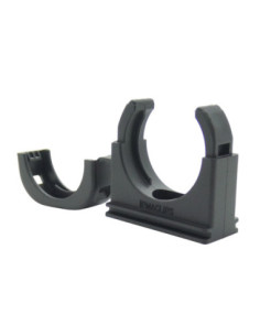 40mm NYLON CONDUIT SUPPORT CLIP BLACK