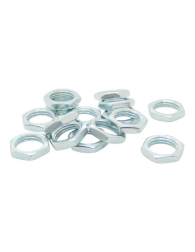 STEEL ZINC PLATED M10 x 1mm LOCKNUT