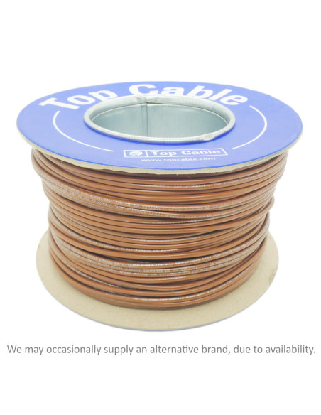 1.5mm² TRI RATED CABLE BROWN PVC SHEATH TEMP 105°C