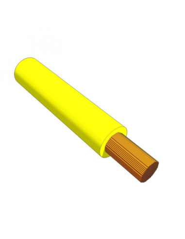 1.5mm² TRI RATED CABLE YELLOW PVC SHEATH TEMP 105°C