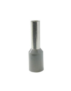 4.0mm² Cable Size GREY CORD END FERRULE 12mm Pin Length