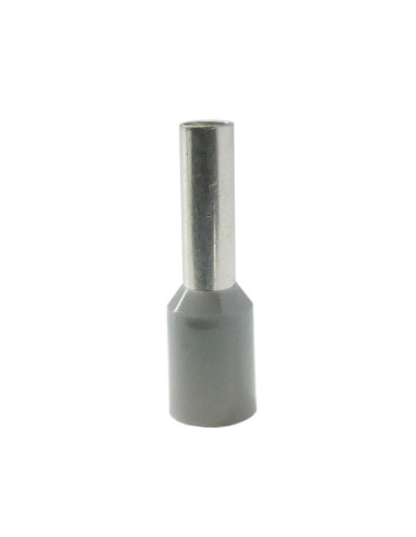 4.0mm² Cable Size GREY CORD END FERRULE 12mm Pin Length