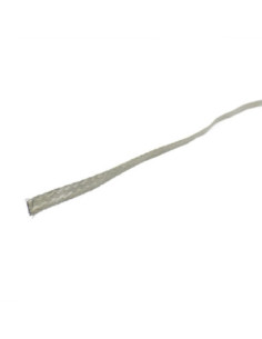 FLAT TINNED COPPER BRAIDED WIRE 6.4 x 0.9mm (RS PT NO 358-012)