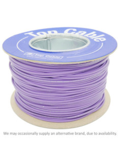 0.75mm² TRI RATED CABLE VIOLET PVC SHEATH TEMP 105°C 2
