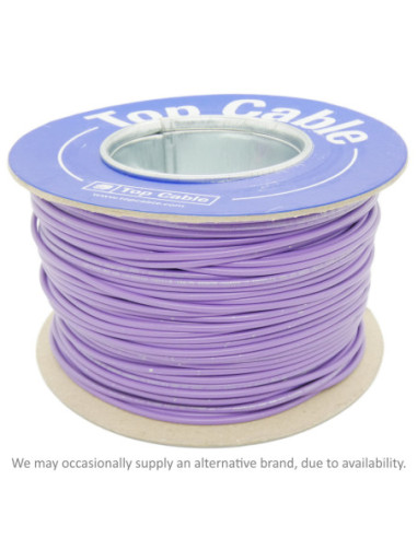 0.75mm² TRI RATED CABLE VIOLET PVC SHEATH TEMP 105°C