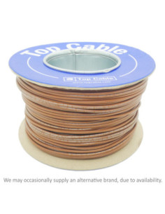 6.0mm² TRI RATED CABLE BROWN PVC SHEATH TEMP 105°C 2