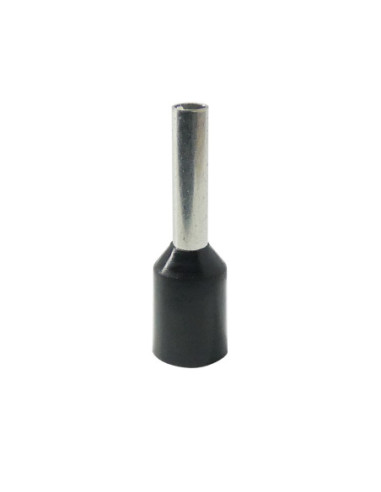 1.5mm² Cable Size BLACK CORD END FERRULE 8mm Pin Length