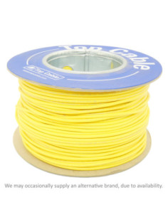 0.75mm² TRI RATED CABLE YELLOW PVC SHEATH TEMP 105°C 2